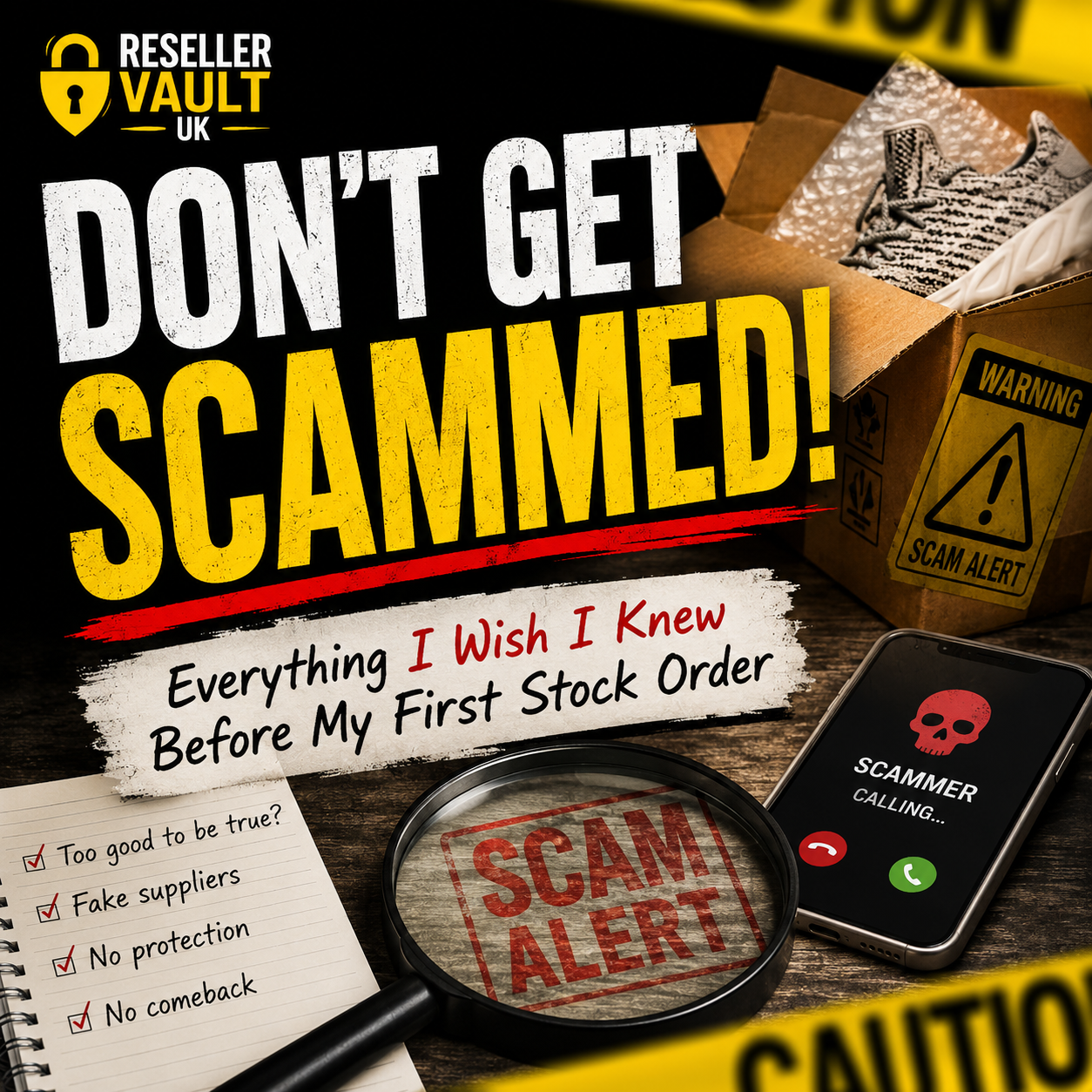 DON'T GET SCAMMED — Everything I Wish I Knew Before My First Stock Order